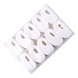 Generic 1000pcs Eye Mask Sticker Eye Patch Eyemask Paper Eye Masks Cup Holder Tissues Sleeping Mask Eye Moisturizing Patches Eye Mask for Sleeping Eyepads Eye Pads White Plant Fibres