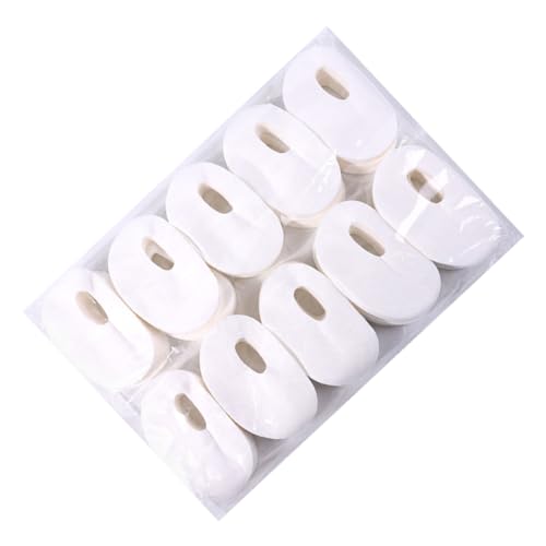 Generic 1000pcs Eye Mask Sticker Eye Patch Eyemask Paper Eye Masks Cup Holder Tissues Sleeping Mask Eye Moisturizing Patches Eye Mask for Sleeping Eyepads Eye Pads White Plant Fibres