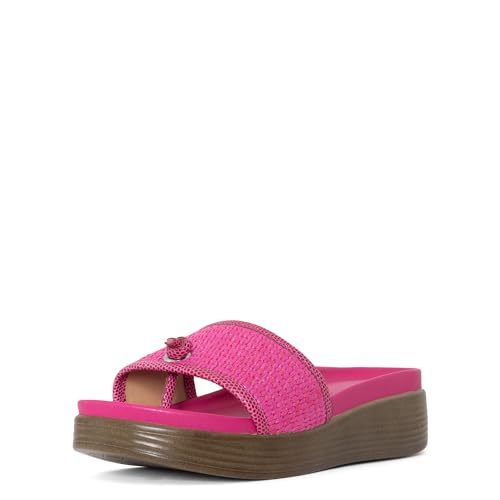 Image of Donald Pliner Women's Farrah Slide Sandals, Women's Summer Sandals, 1,25 inch Slip-On Sandals for Women