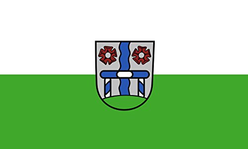 Drapeau Gröbenzell format paysage grand format de 1.35m² pour mât