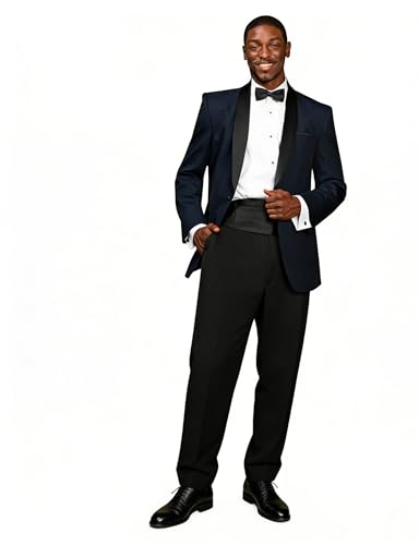 Veste de fête pour mariage ajustée et confortable à col châle