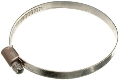 One Stop DIY 100 x HOSE CLIP WORM DRIVE JUBILEE TYPE CLAMPS 70MM - 90MM BZP STEEL NEW