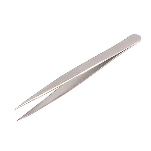 G.S Original Tweezers Fine Straight Tip Eyelash Eyebrow Extension Tool Beauty Lash Application Accessory