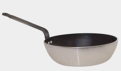 DE BUYER Sauteuse Bombee Anti-Adhes Choc, wok, antiadhésif, acier inoxydable