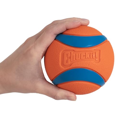 Image of Chuckit! Ultra Ball Dog Toy - Size XXL - for Dogs 100+ lbs - Made from Durable Rubber - Super Bouncy - Floats in Water - 4-inch Diameter - XXL (Pack of 12)