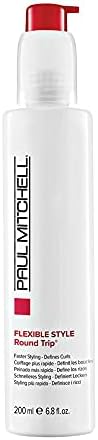 Paul Mitchell Round Trip Curl Defining Serum, Reduces Drying Time For Faster Styling, For Wavy + Curly Hair, 6.8 oz.