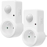 prise detecteur de mouvement brico depot Prise puissante : puissance de commutation jusqu'à 300 W pour une charge inductive (par exemple, LED, fontaine pour chats) et 1200 W pour une charge ohmique (par exemple, ampoules à incandescence)