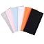 Black, Orange, Blue, Light Gray, White, Pink