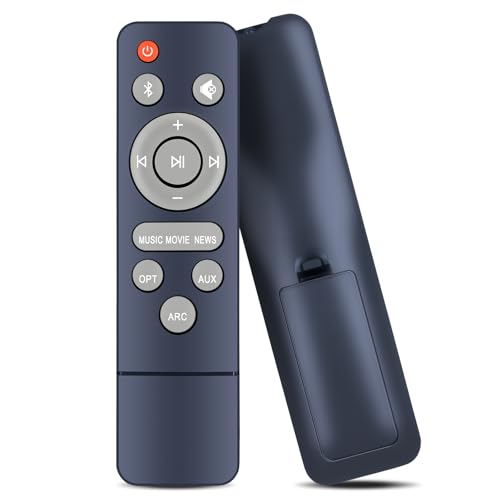 GOUYESHO Telecomando di ricambio compatibile con HoYLluDLL 2.0 canali, soundbar KY2020D, per GarageRock 90W Soundbar KY8000