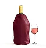 WIWONEY Weinkühler für 1,5L Magnum-Flaschen, Flaschenkühler Manschette, die perfekte Kühlmanschette für Wein, Sekt, und Champagner, wasserabweisender Nylonstoff, Weinrot