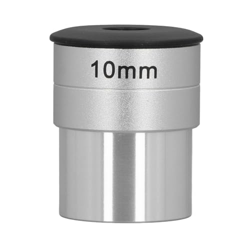 Telescope Eyepiece M28.6x0.6mm 1.25 inch, 35 Degree Field Astronomical Telescope Eyepiece Optical Glass Aluminum Alloy Full Coated, Telescope Accessory (10mm)