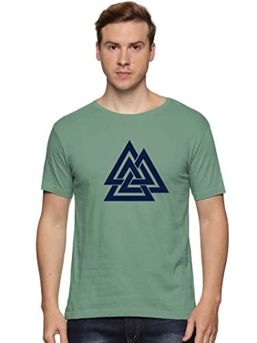 Image of ADRO Men's 100% Cotton Regular Fit T-Shirt