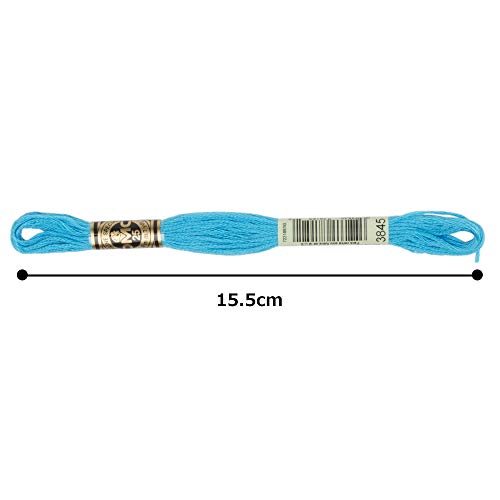 Image of DMC 6-Strand Embroidery Cotton Floss, Medium Bright Turquoise