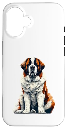 Saint Bernard Dog St. Bernard Case for iPhone 16
