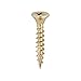 Price comparison product image TIMCO C2 Strong-Fix Multi-Purpose Premium Countersunk Gold Woodscrews - 4.0 x 25 - Box of 200