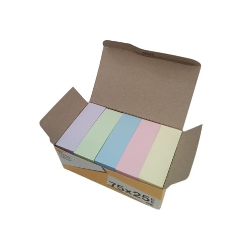 Amazon.co.jp: ASKUL(アスクル) はたらく ふせん 付箋 75×25mm