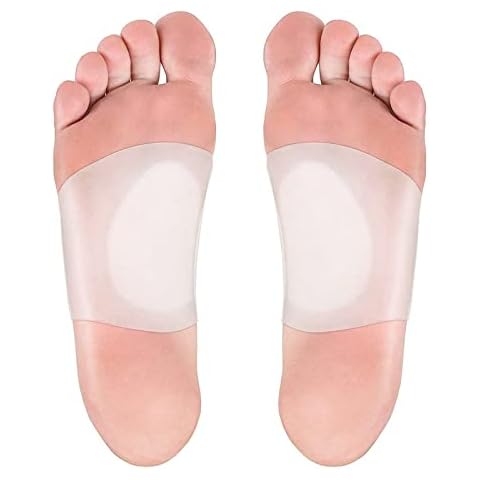 DOUJIAO 2 Pcs Professional Orthopedic Arch Support Foot Pad Cover