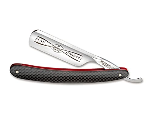 BΓΒΆker Boker Manufaktur Solingen Elite Carbon 3.0 Straight Razor - 6/8 in Carbon Steel Blade, Carbon Fiber Handle BΓΒΆker Boker Manufaktur Solingen Elite Carbon 3.0 Straight Razor - 6/8 in Carbon Steel Blade, Carbon Fiber Handle