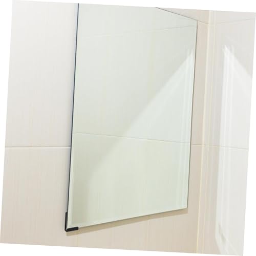 Image of 1set Heavy Duty Stainless Steel Mirror Clips Versatile Wall Mounting Hardware for Picture Hangers Easy Installation Mirror Hanging Clamps Without Nails Suitable for Various
