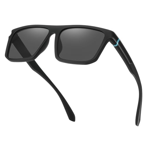 XL Polarized Sunglasses for Big Heads Men Extra Wide Large Oversized Square Frame Sun Glasses UV400 Protection Shades