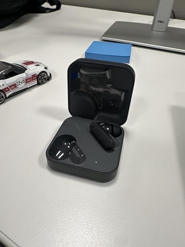 Image of Earbuds Compatible for CMFF by Notthing Buds 2a Truly Wireless Bluetooth in Ear Earbuds with 42 dB ANC, 12.4mm Driver, Dirac-Tuned, Ultra Bass Tech, 35.5 hrs Playback (Black)