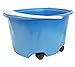 Quickie® Ez-Glide Bucket On Wheels, 5 Qt, Blue 20000ZQK - 1 Each