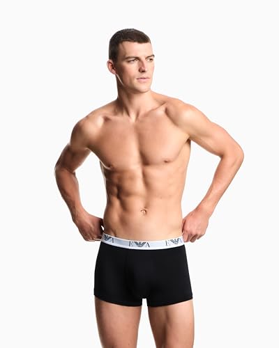 Emporio Armani Men's Stretch Cotton Jersey 3 Pack Trunk2