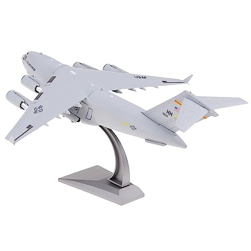 C-17 avión de transporte militar a escala ideal para decorar despachos y salas de estudio