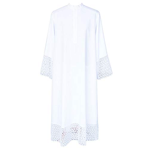 Traditional Priest Alb, White Alb, Albs for Priest, Catholic Alb, Liturgical Albs
