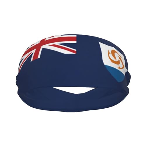Image of Cute Flag Headbands Women Men Flag Sweatband Sports Headband for Running, Cycling, Yoga Gym, Working Out