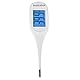 TalkJoy PROFI Sprechendes Fieberthermometer Digitales Thermometer Seniorenthermometer für Blinde oder mit Sehschwäche: Ansage Temperatur & flexible Spitze
