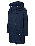 MAMALICIOUS Damen Jacke New Tikka Padded Jacket, Blau (Navy Blazer Navy Blazer), 42 (Herstellergröße: XL)