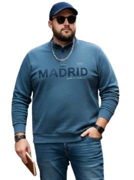 austivo Men Striper High Neck Winter Sweatshirt-picture-18