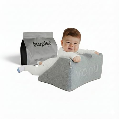 Image of Vonu Burplee Nursing Support for Baby - Burp, Gas & Reflux Relief - Tummy Time Prop for Neck and Shoulder Strength Building (0-9 Months)