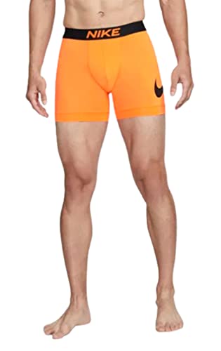 Nike Men`s Dri-FIT Essential Micro Boxer Briefs 1 Pack (O(KE1160-820)/B, Medium)
