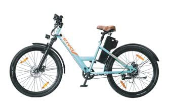 Motovolt Electric Cycle with Kivo Easy Smart Plus Nomal Range Up to 45 Kms and 26