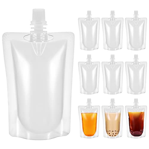 Materiale per uso alimentare: queste borracce sono realizzate in plastica alimentare senza BPA, inodore e a prova di perdite. Queste bottiglie sono adatte al congelamento. È possibile raffreddare la bevanda in estate per un'esperienza più fresca.