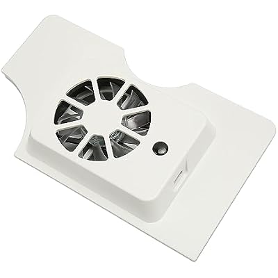 Tomantery Cooling Fan Professional Efficient Heat Dissipation for OLED, White USB Cooler Replacement Dock for Game Console, Suitable for OLED