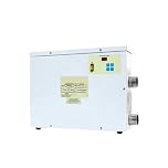 JCKJWL 15KW Electric Pool Heat Pump High Efficiency Swimming Pool Heater For Residential Swimming Pool Water Spa Fast and Efficient(15KW)