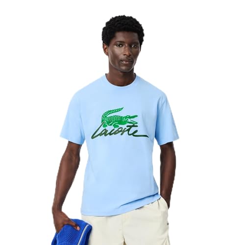 Lacoste Mens Classic Fit Cotton Jersey T-Shirt, Overview, 5