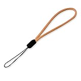 [shizukawill] シズカウィル ショート ストラップ シンプル 丸紐 スマホ 携帯ストラップ オシャレ 落下防止 コンパクト カラフル Brown(茶色)