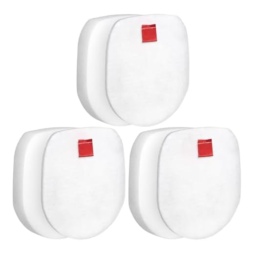 3 waschbare & wiederverwendbare Filter Set für Shark IC300 IZ251UK IZ201UK IZ202SM IZ201ME IZ102 Staubsauger