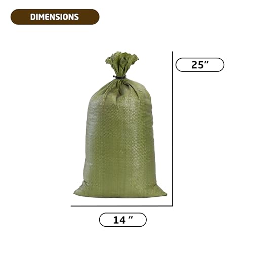 Tekknica B0CZ7HYT81 Heavy Duty Polypropylene Sand Bags 14 Inch X 25" thumb #8