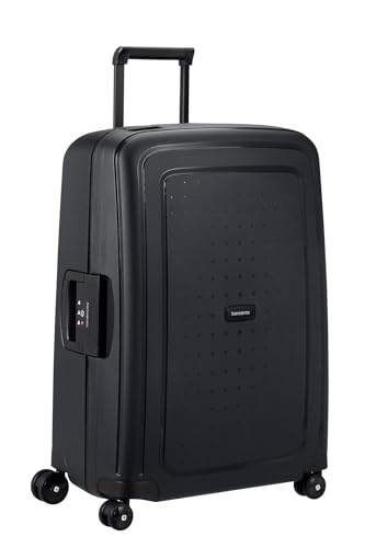 Samsonite S'Cure - Renewed Spinner M, Maleta, M (69 cm), 79 L, Negro (Black)