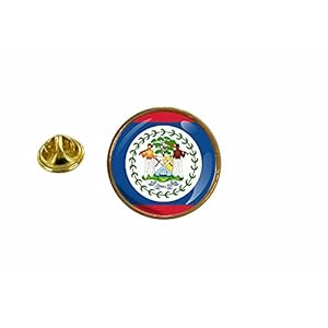 Akachafactory Pin Pin Pin badge vlag Belizen rond