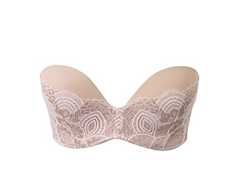 Wonderbra sans Bretelles Soutien Gorge Opaque crémeuse Femme - vue 3
