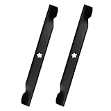 ZZity 532138971 - LT1000 Mower Blades for Craftsman, Compatible with Hus qvarna/Poulan 42'' Deck Mower Blades Replace for 532138971, 127843, 134149,532138498, 531307224