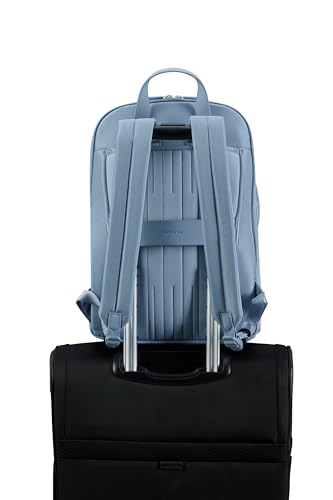 Image of Samsonite 4Pack 14.1 inch Laptop Compatibility Polyester Womens Backpack for Office in Dark Blue