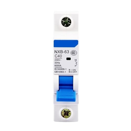 Disjoncteur miniature 1P AC 230V 400V courbe C pour tableau électrique