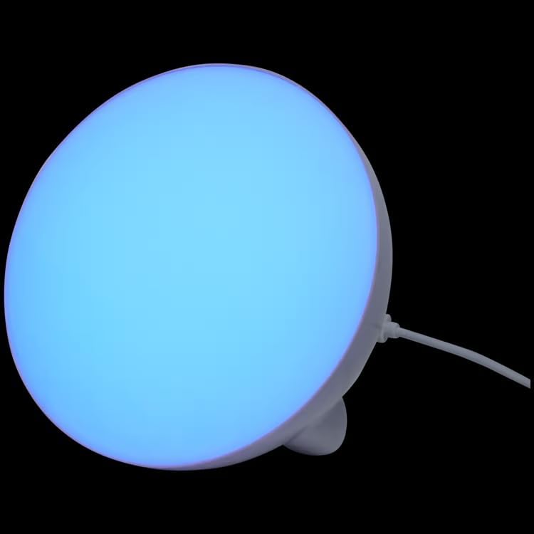 Generico LSC Smart Connect Mood Lamp emitting blue light